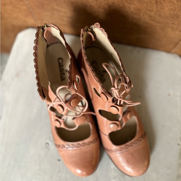 CASTA | Apolina heeled leather sandal | 39 - Picture 4 of 7